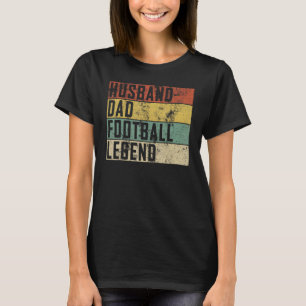 Camiseta Mens Husband Pai Futebol Legado Futebol F