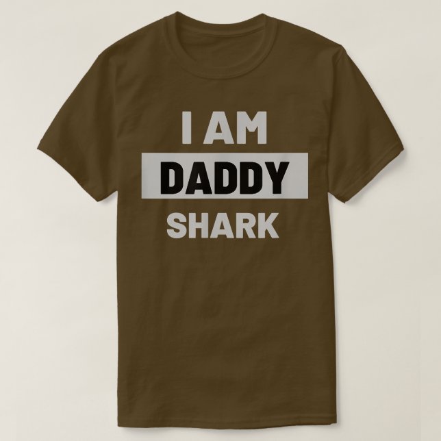 Camiseta Mens I AM PAI SHARKGift for Pai (Frente do Design)