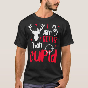 Camiseta Mens I Fim Melhor Do Que Dia de os namorados Cupid