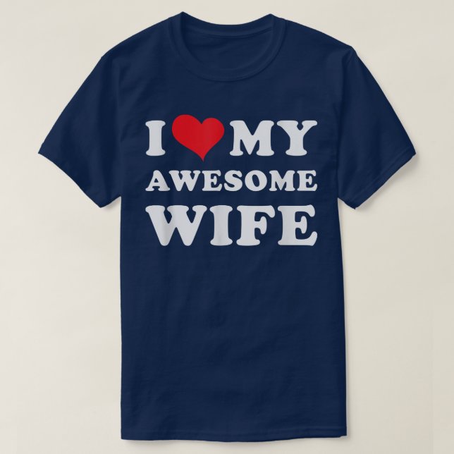 Camiseta Mens I Love My Inespetacular Wide (Frente do Design)