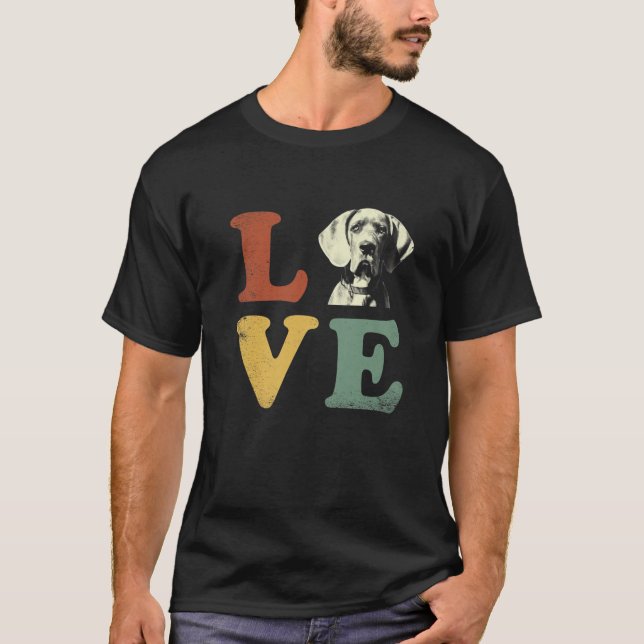 Camiseta Mens I Love My Jack Russell Terrier For Dog Lovers (Frente)