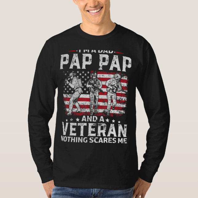 Camiseta Mens I M A Pai Pap Veterano Pai (Frente)