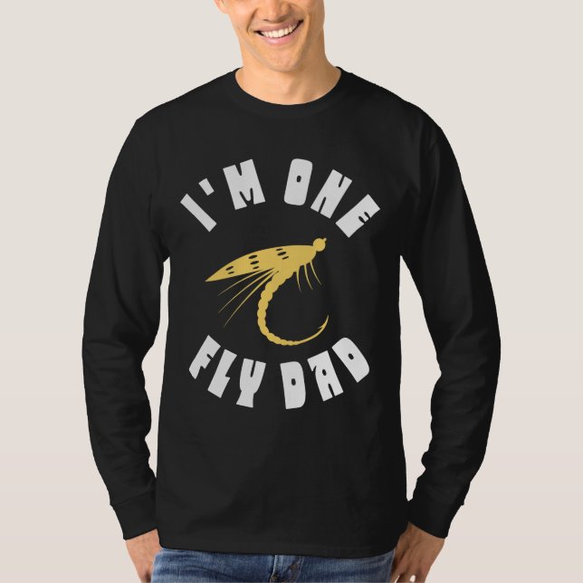 Camiseta Mens I M One Fly Pai Day Fish (Frente)