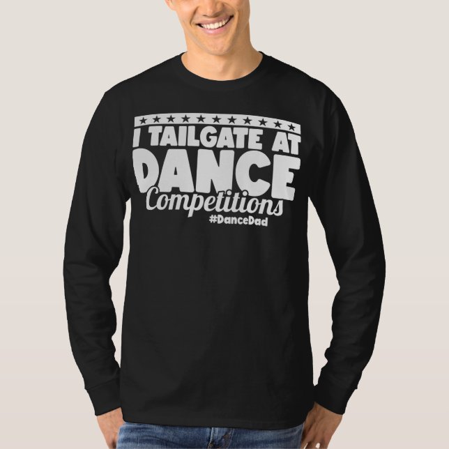 Camiseta Mens I Personalizar No Dance Competitions DancePai (Frente)