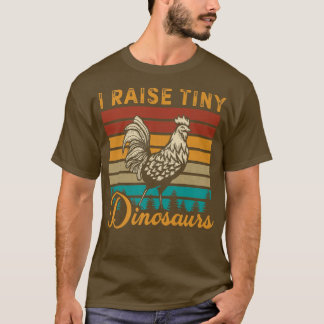 Camiseta Mens I Raise Dinossauros Pequenos Amantes De Galin