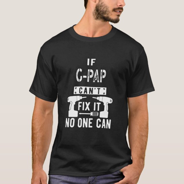Camiseta Mens If G Pap Can't Fix It Special Grandfather Gra (Frente)