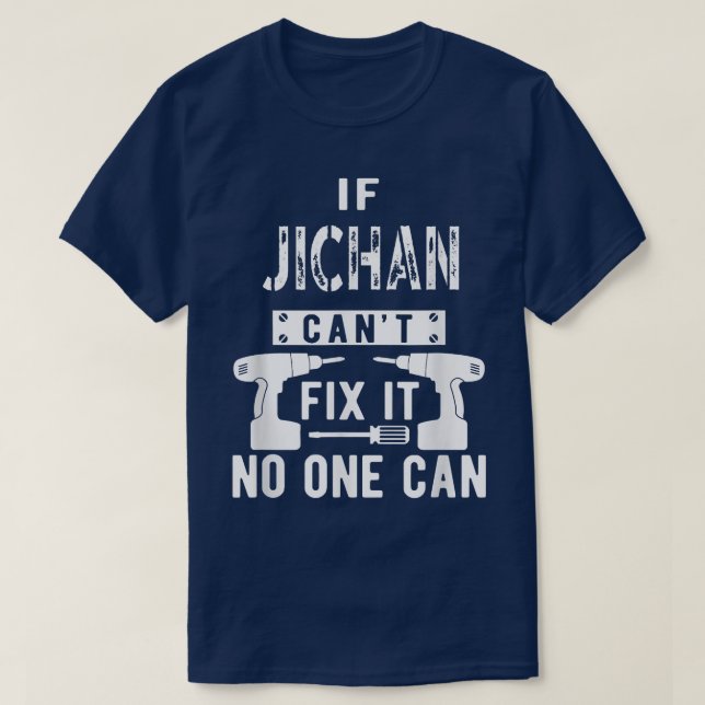 Camiseta Mens If Jichan Can't Fix It Japan Japanese Grandfa (Frente do Design)