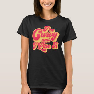 Camiseta Mens Im Curvy E Eu Gosto Disso Feminista