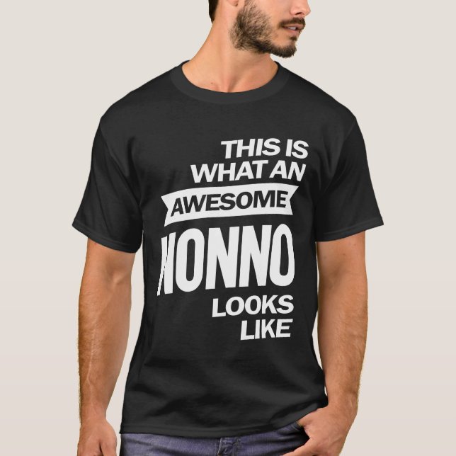 Camiseta Mens Incrível Não Parece Que Vovô Dotou (Frente)