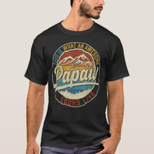 Camiseta Mens, Isto É O Que Um Incrível Papaw Parece Fath