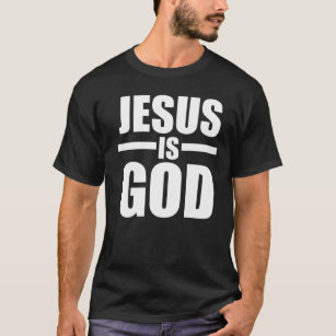 Camiseta Mens Jesus É Deus T-