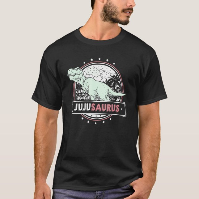 Camiseta Mens JujuSaurus Juju ideal para Mulheres Dia de as (Frente)