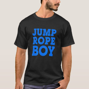 Camiseta Mens Jump Rope Boy Rope Rope Rope Rope Sing Sing