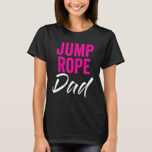 Camiseta Mens Jump Rope Rope Pai Rope Jumping Rope Sing