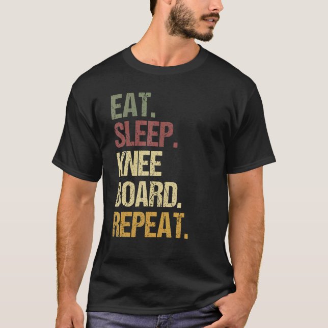 Camiseta Mens Kneeboard (Frente)