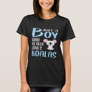 Camiseta Mens Koala Bear É Um Menino Que Realmente Ama Koa