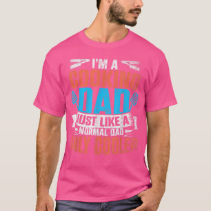 Camiseta Mens Koch Papa Grandpa Fathers Day Cooking Grillin