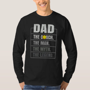 Camiseta Mens Lacrosse Pai Homem Mito Lacrosse F