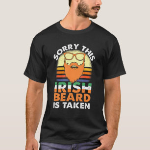 Camiseta Mens Lamentam Que Esta Barba Irlandesa Seja Levada