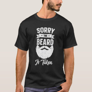 Camiseta Mens Lamentam Que Esta Barba Seja Levada A Dia de 