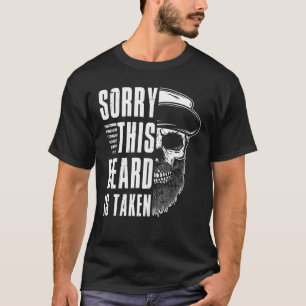 Camiseta Mens Lamentam Que Esta Barba Seja Levada Para O Ho