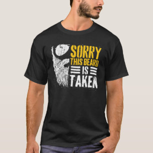 Camiseta Mens Lamentam Que Esta Barba Seja Tida Engraçada