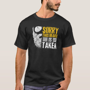 Camiseta Mens Lamentam Que Esta Barba Seja Tida Engraçada