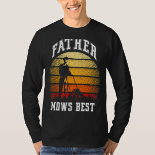 Camiseta Mens Lawn Padre Funny Lawn Mears For Pai Padre