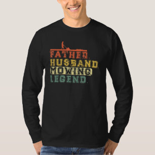 Camiseta Mens Lawn Remando Padre Husband Remando Legenda Ga