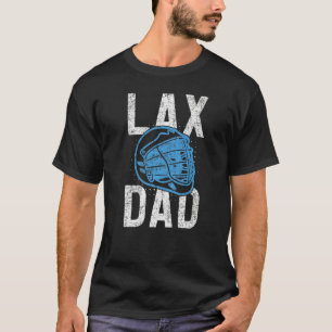 Camiseta Mens Lax Helmet Lacrosse Player Lax Pai Pai