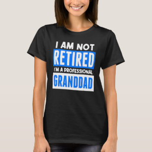 Camiseta Mens Legal Declaração Retiree Vovô Velho Grande