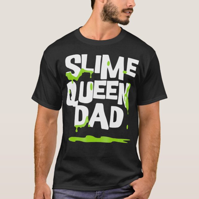 Camiseta Mens LEGAL, PAI da Rainha Slima Festa de aniversár (Frente)