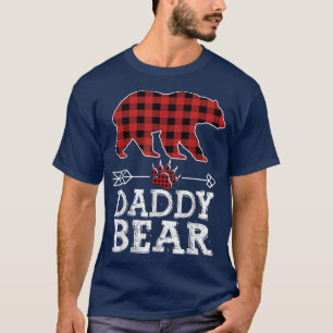 Camiseta Mens Legal Vermelho Pleid Xmas Pai Família Pajama