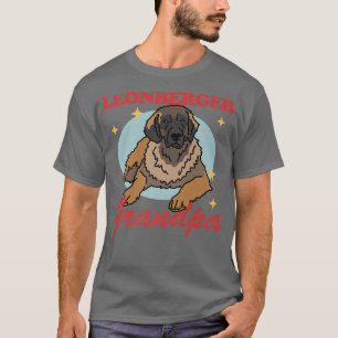 Camiseta Mens Leonberger Avô Dog Proprietário Leonberger Pr