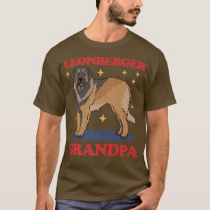 Camiseta Mens Leonberger Grandpa Dog Owner Leonberger