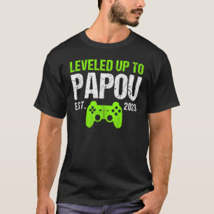 Camiseta Mens Levados Até Jogador De Novos papais Papou Est