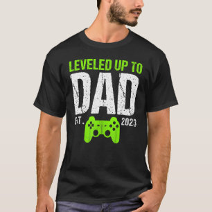 Camiseta Mens Levados Até O Jogador De Novos papais Do Pai