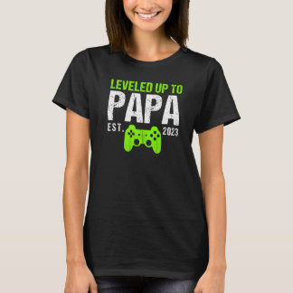 Camiseta Mens Levados Até Papa Est 2023 Novo Papa Gamer