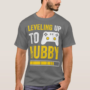 Camiseta Mens Levando Ao Noivado De Jogadores Do Marido Hub