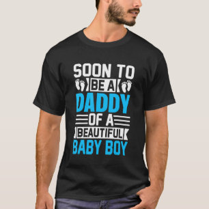 Camiseta Mens Logo Ser Pai De Um Bonito Menino D