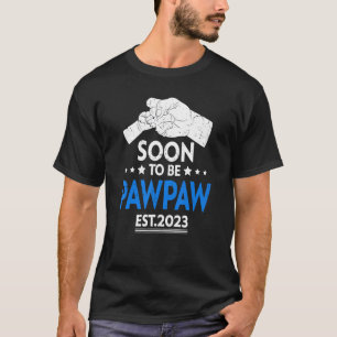 Camiseta Mens Logo Serão O Dia de os pais Pawpaw 2023 Prime