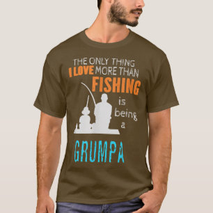 Camiseta Mens Mais Do Que Amor Pesca Vovô Especial