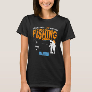 Camiseta Mens Mais Do Que Amor Pescar Nanno Vovô Especial