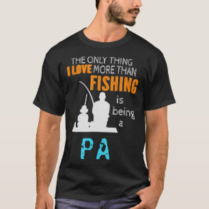Camiseta Mens Mais Que Amor Pesca Pa Vovô Especial