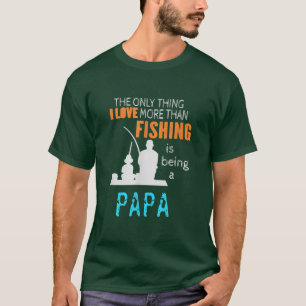 Camiseta Mens Mais Que Amor Pescar Vovô Especial