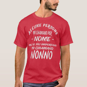 Camiseta Mens Man algumas pessoas me chamam de avô