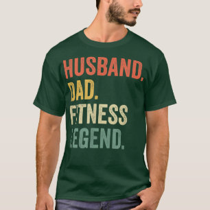 Camiseta Mens Marido Pai Legenda Malhação Engraçado Trai