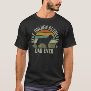 Camiseta Mens Masculina Golden Retriever Pai Cacho