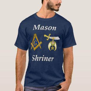 Camiseta Mens Masonic Shriner Split T Mason Shrine Noble