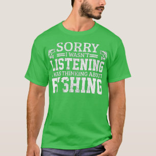 Camiseta Mens Me Desculpe Por Estar Ouvindo Pensar Sobre O